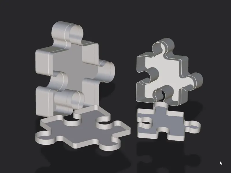 Puzzle Piece Storage Box – Vase Mode Edition
