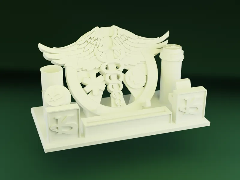 Medical Desk Display