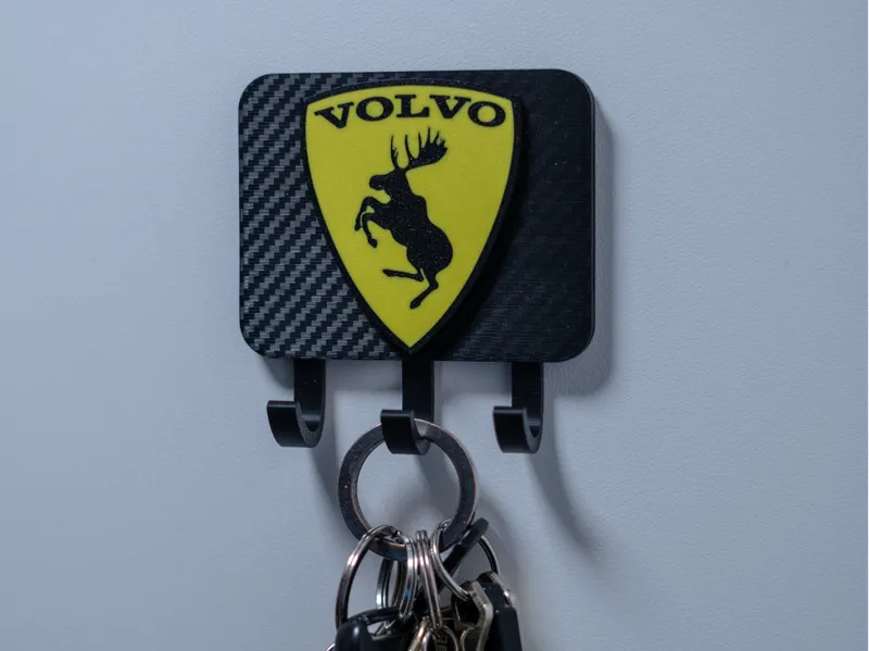 Volvo moose wall keyholder keyhook
