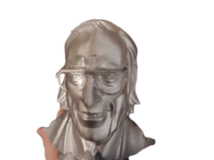 Busto del escritor Isaac Asimov