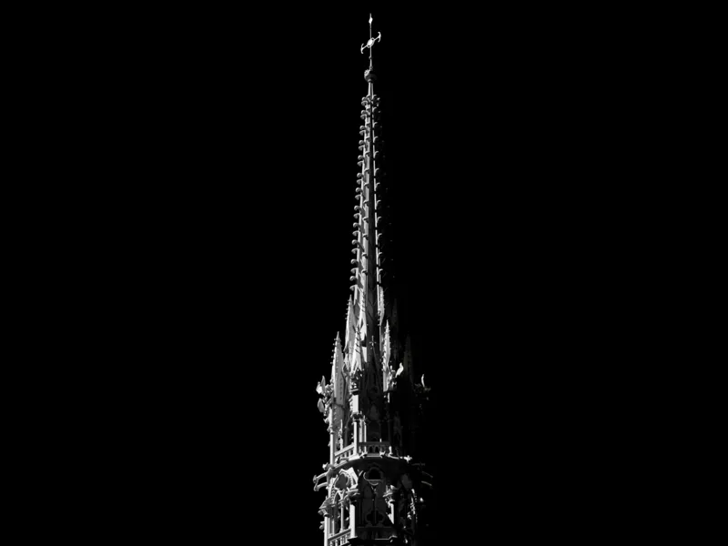 Spire of Notre Dame Cathedral
