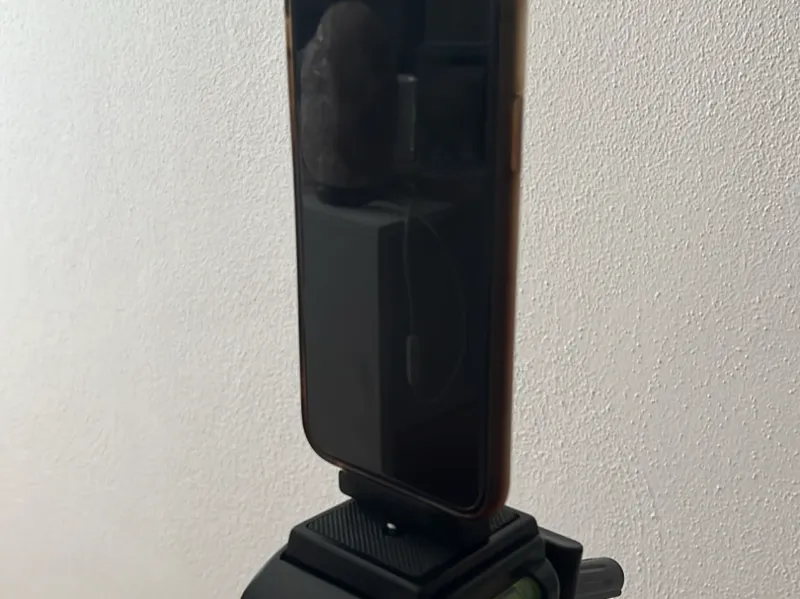 Vertical Phone mount tripod