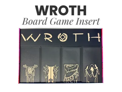 WROTH board game insert for all expansions