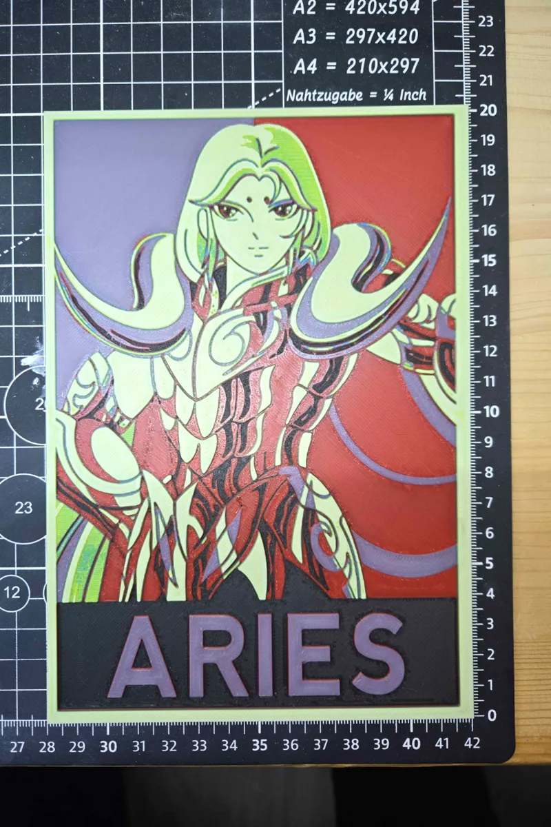 Hueforge Aries Saint Seiya 6 Colors