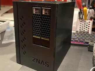 2盘位nas机箱，兼容17*19主板、小1u电源，极限尺寸