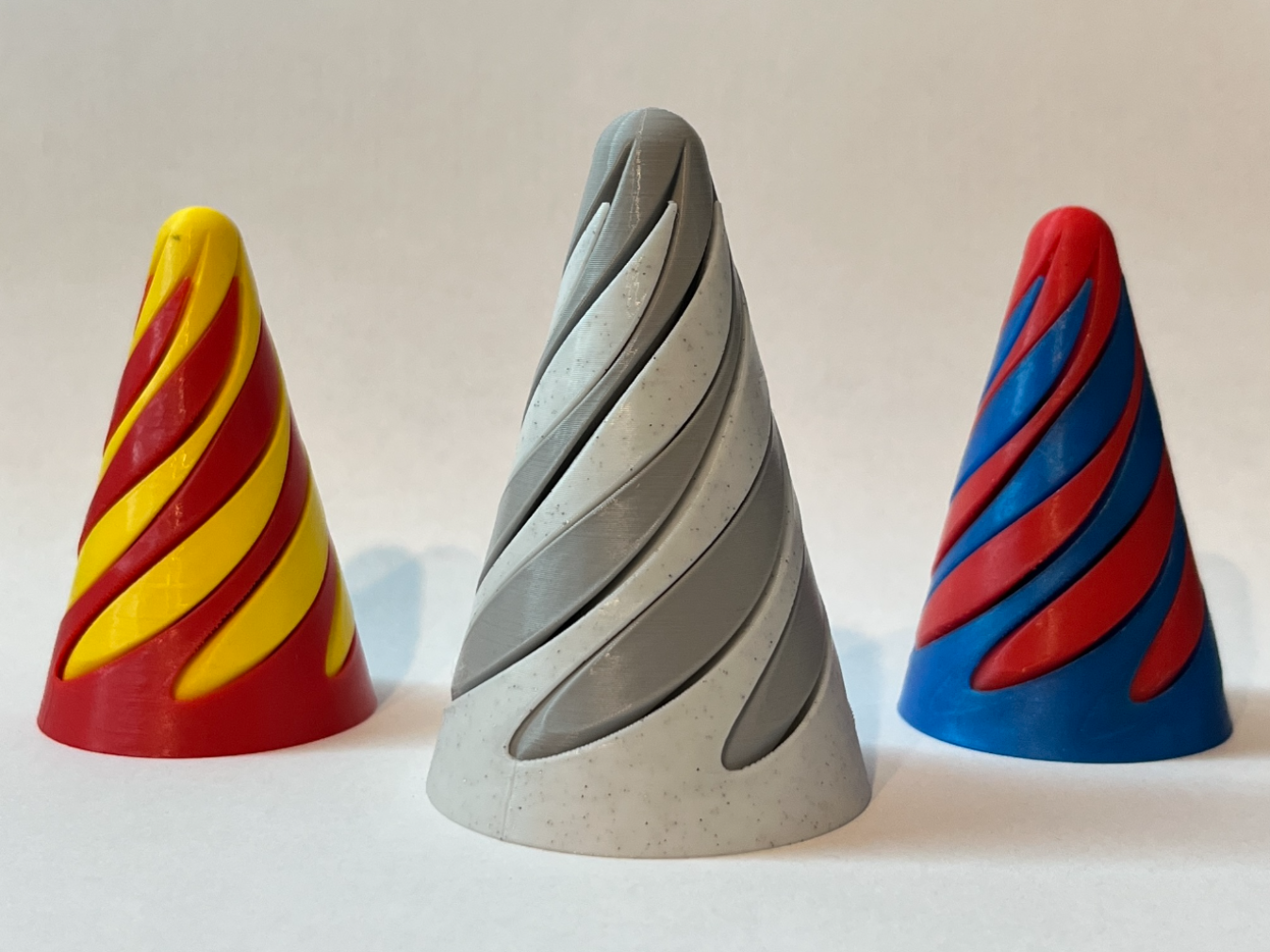 Spiral cone 3D model