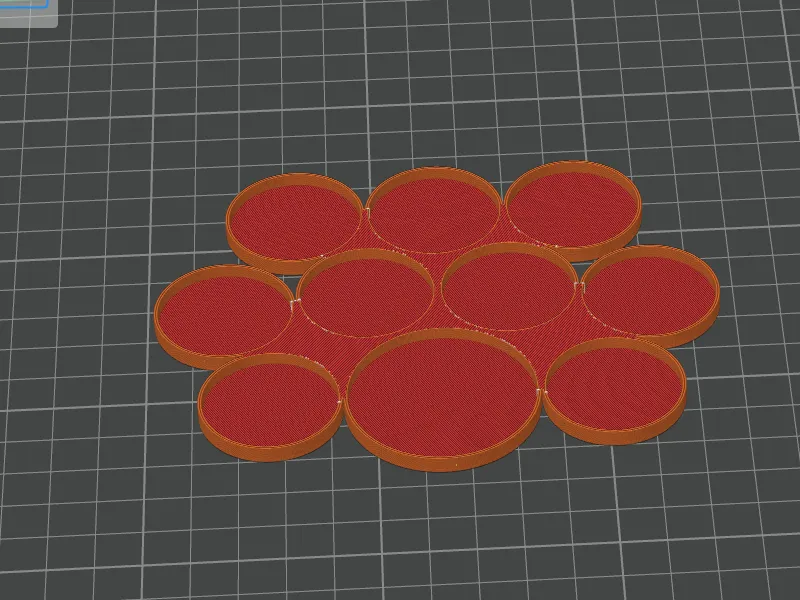 Movement Tray for Jakhals 9 x 28,5mm + 1 40mm