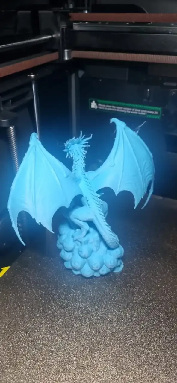 Mystic Dragon – Dragon Figure - Free 3D Print Model - MakerWorld