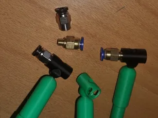 PTFE guide connector compatible to various
