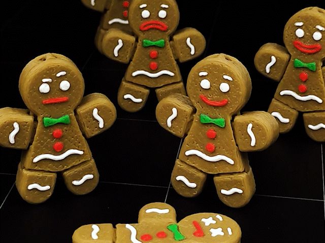 Flexible Gingerbread man