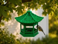 Japanese House Bird Feeder