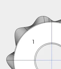 [No.1]0.２mm layer, 2 walls, 15% infill　