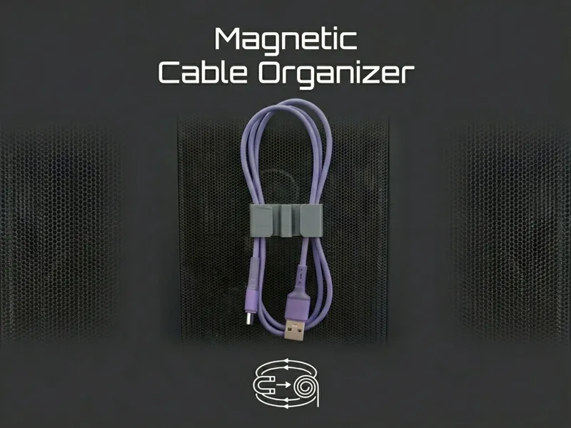Magnetic Cable Organizer