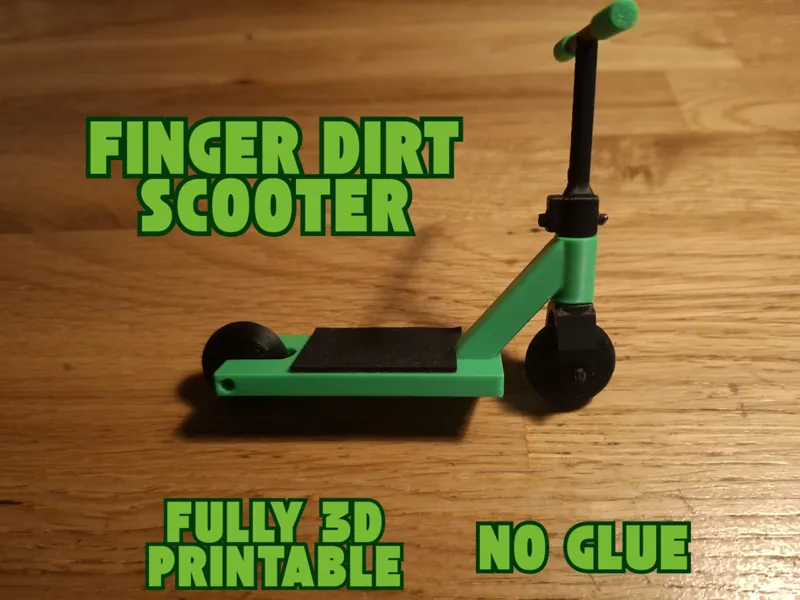 Finger dirt scooter