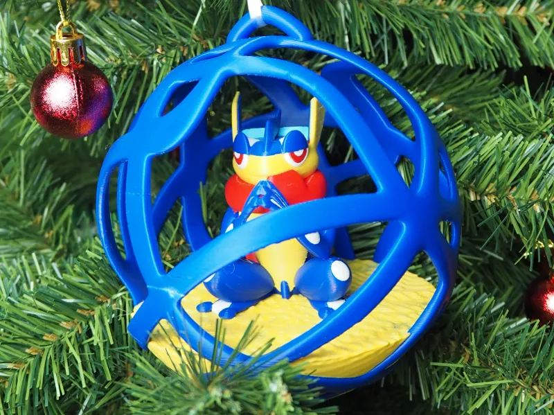 Greninja Xmas Bauble - Decoration