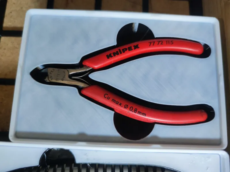 Knipex Seitenschneider 77 72 115 Gridfinity