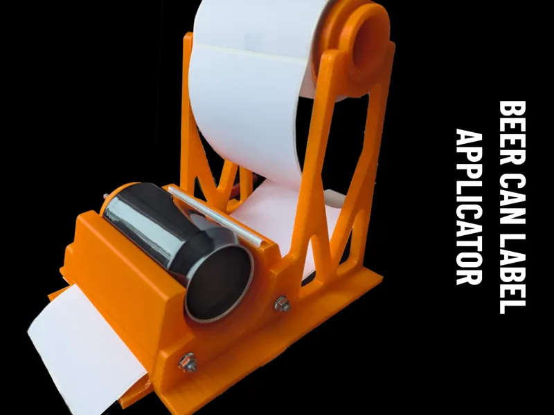 Beer can Label Applicator