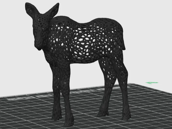 Moose Calf (Voronoi)