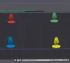 4 Players 1 Plate No waste - Sequence Print - 0.2mm nozzle