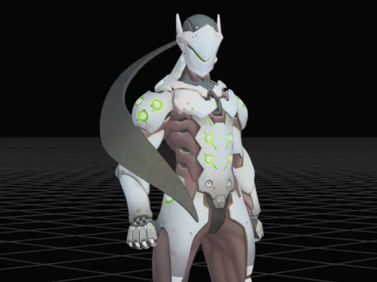 Genji OW1 Standard Pose