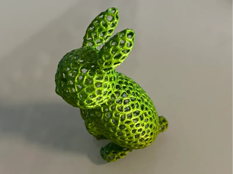 Kleiner niedlicher Voronoi Hase