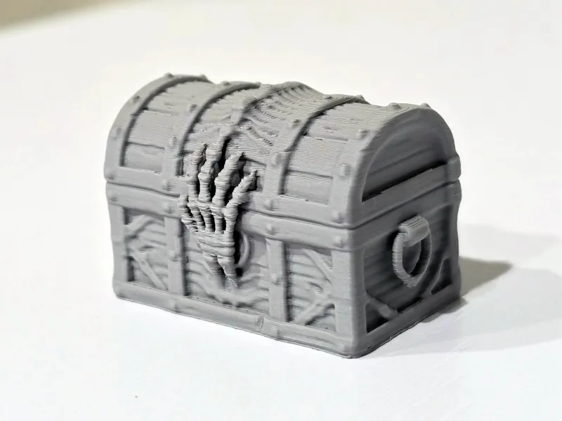 Skeleton Hand Treasure Chest 
