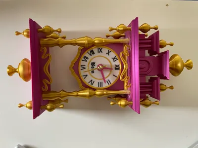 Antique Wall Clock with Battery Movement