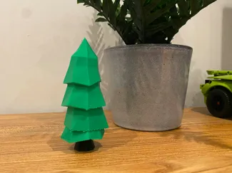 Low Poly Tree Model