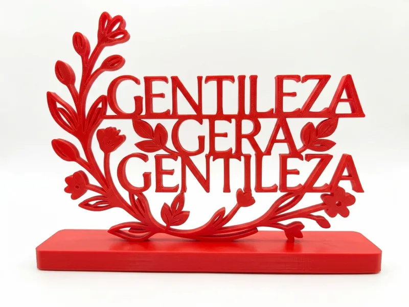 Enfeite Decorativo - Gentileza gera Gentileza