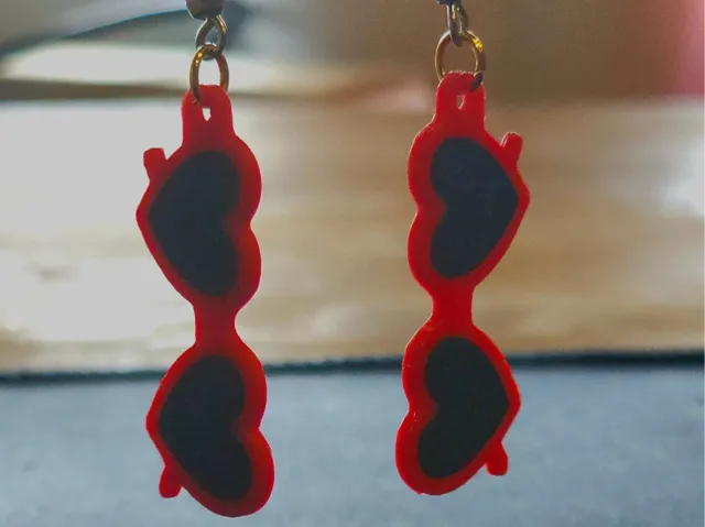 Taylor Swift RED Era 22 Earrings