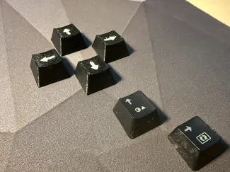 original sized radragon keyboard button
