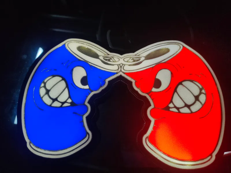 Cola vs Pepsi lightbox
