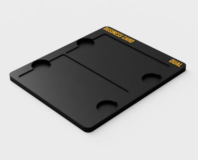 Dual Business Card Jig for xTool F1 Multi Jig
