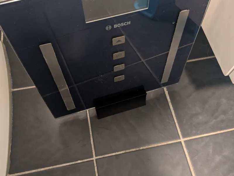 Bathroom scale-stand