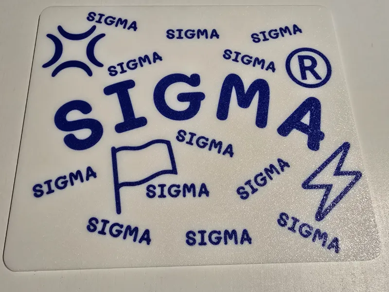 SIGMA - Mauspad