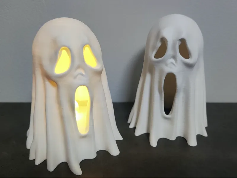 Fantome Ghostface - Candle Tea Light Halloween