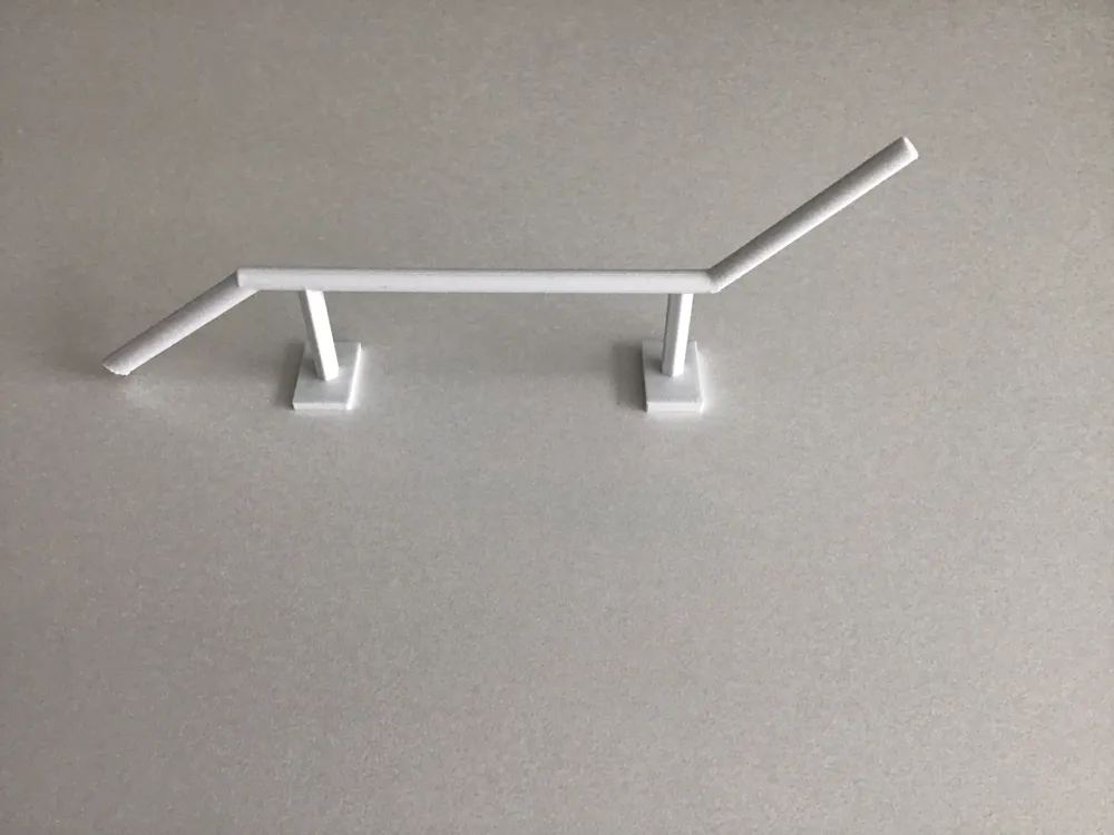 Printable Fingerboard Rails fingerboard rail - Free 3D Print Model - MakerWorld