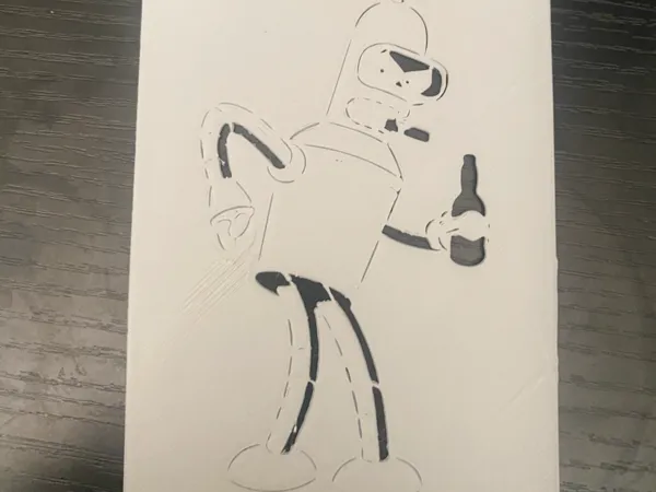Pochoir Bender — Futurama