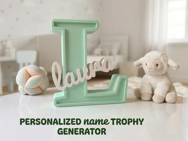 Customizable Name Sign Generator