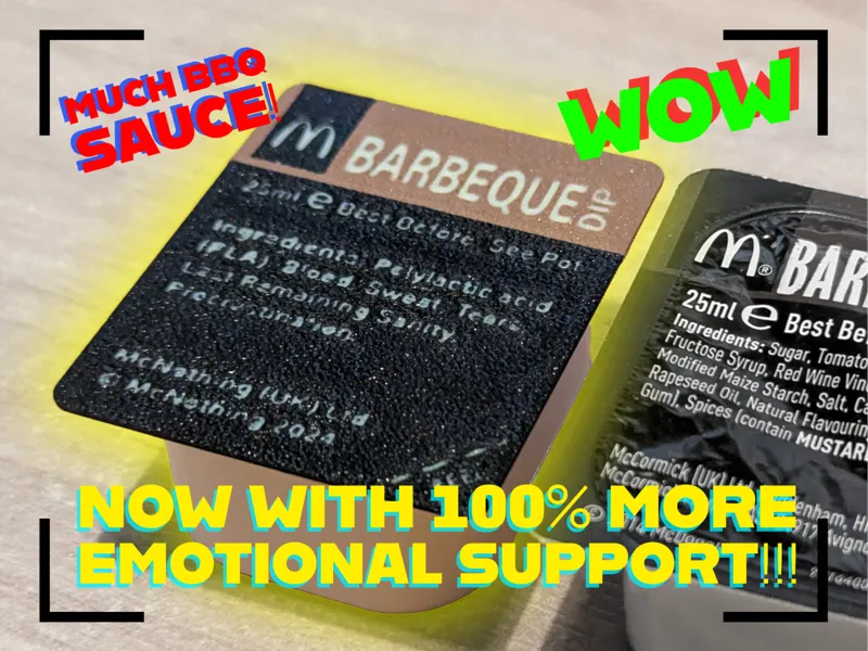 Emotional Support BBQ Sauce