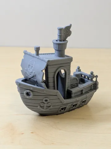 Soporte: Pirate Benchy - no supports — vista de referencia 2