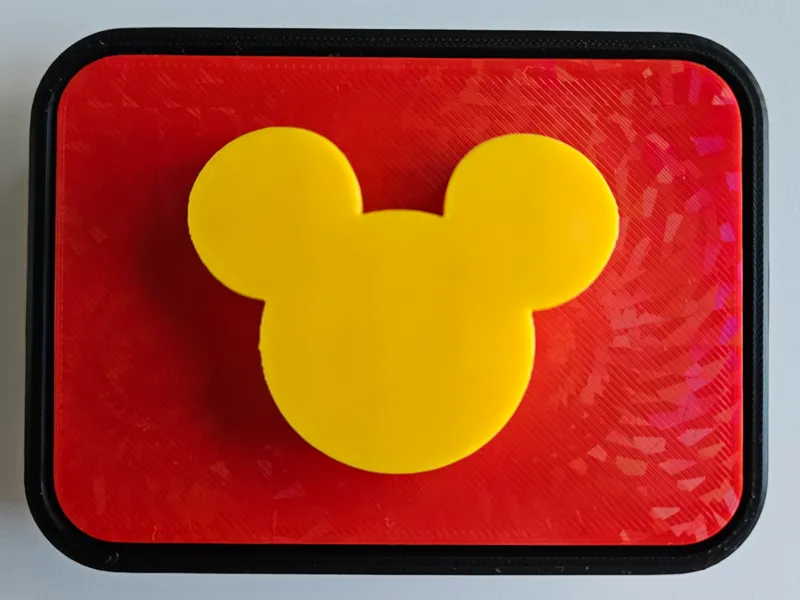 Mechanical Locking Gift Card Box with Mickey Knob