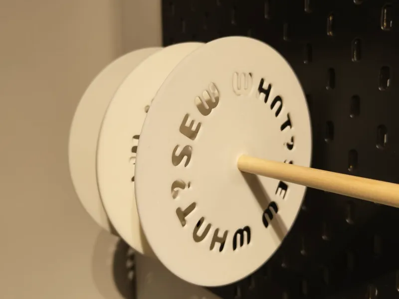Sew what? Detachable spool for 10mm rod