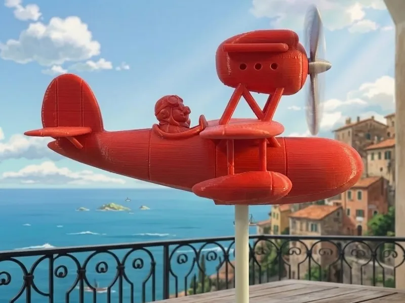 Porco Rosso's Wind Plane