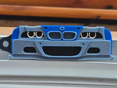BMW M3 E46 GTR NFS Most Wanted Keychain