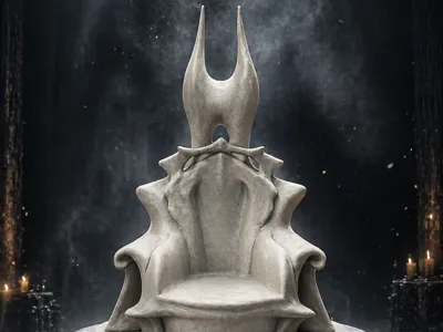 【Monochromatic PLA Marble】Joker Xue's 'King of Beasts' Concert Throne 
