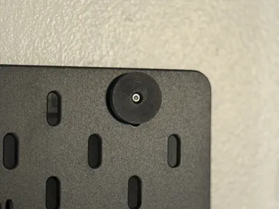 Pegboard/IKEA Skadis Command Strip Wall Mount