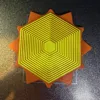 Large Hex Plain Sun (2 Color)