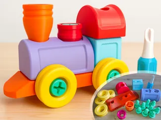 Locomotive Building Toy