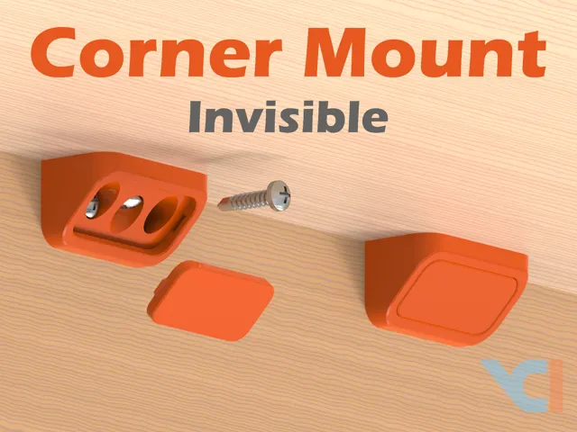 Corner Mount - Invisible